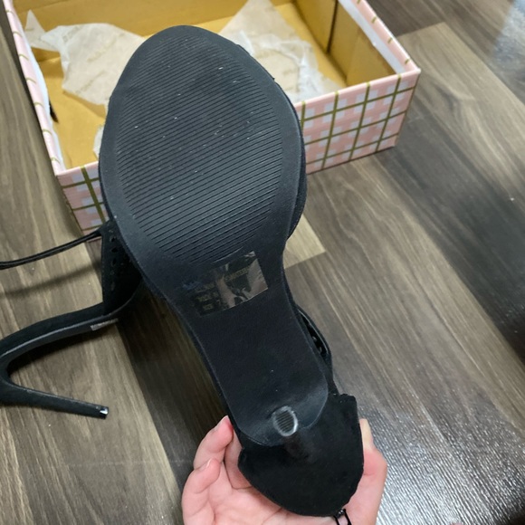 Suede Fashion Heels - Picture 6 of 6